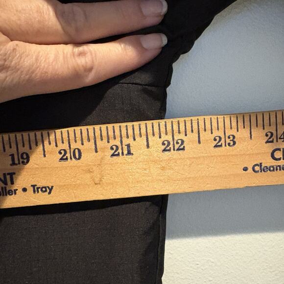 Abercrombie & Fitch Technical Coat Men Medium Black Parka Jacket Hooded Zip - Picture 9 of 16